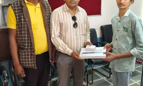 विद्यालय के दो छात्रों का मुख्यमंत्री लैपटॉप योजना में हुआ चयन