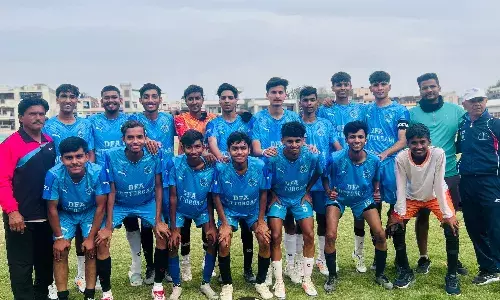 डी.एफ.ए.चित्तौड़गढ़ की टीम ने जयपुर में चल रही स्टेट चैंपियनशिप में लगातार दूसरा मैच भी जीता डी.एफ.ए.चित्तौड़गढ़ की टीम ने जयपुर में चल रही स्टेट चैंपियनशिप में लगातार दूसरा मैच भी जीता