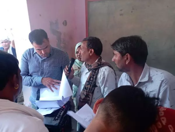 धनोप में तीन दिवसीय किसान रजिस्ट्री शिविर का समापन