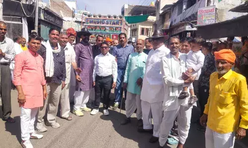 खटीक समाज ने निकाला मंशापूर्ण महादेव का जुलूस