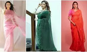 ऑफिस में सिंपल साड़ी में मिलेगा स्टाइलिश लुक, इन एक्ट्रेस के लुक से लें स्टाइलिंग टिप्स