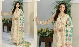 इफ्तार पार्टी में पहनें पाकिस्तानी एक्ट्रेस मवारा हुसैन जैसे सूट, हर कोई कहेगा चांदी सी सुंदर