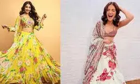 इस होली पर पहनें फ्लोरल स्टाइल लहंगा, लोगों की नजरें नहीं हटेंगी