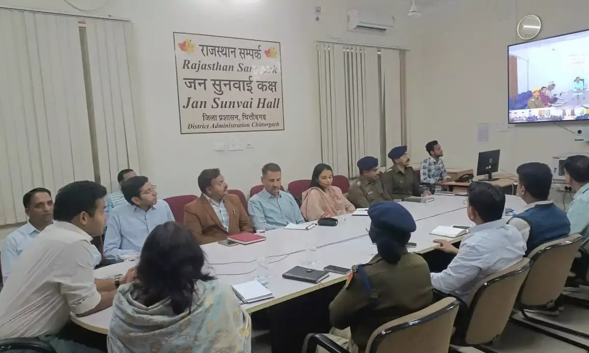 त्योहारों को लेकर कलक्टर एवं एसपी सहित आल अधिकारियों की बैठक