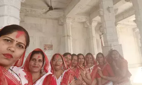 खटीक समाज की महिलाओं ने मनाया फागोत्सव