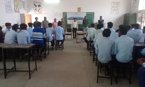 आरयूआईडीपी जागरुकता कार्यक्रम में विद्यार्थियों को एफएसटीपी के फायदों की दी जानकारी।