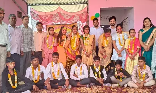 माली खेड़ा विद्यालय में वार्षिकोत्सव मनाया।