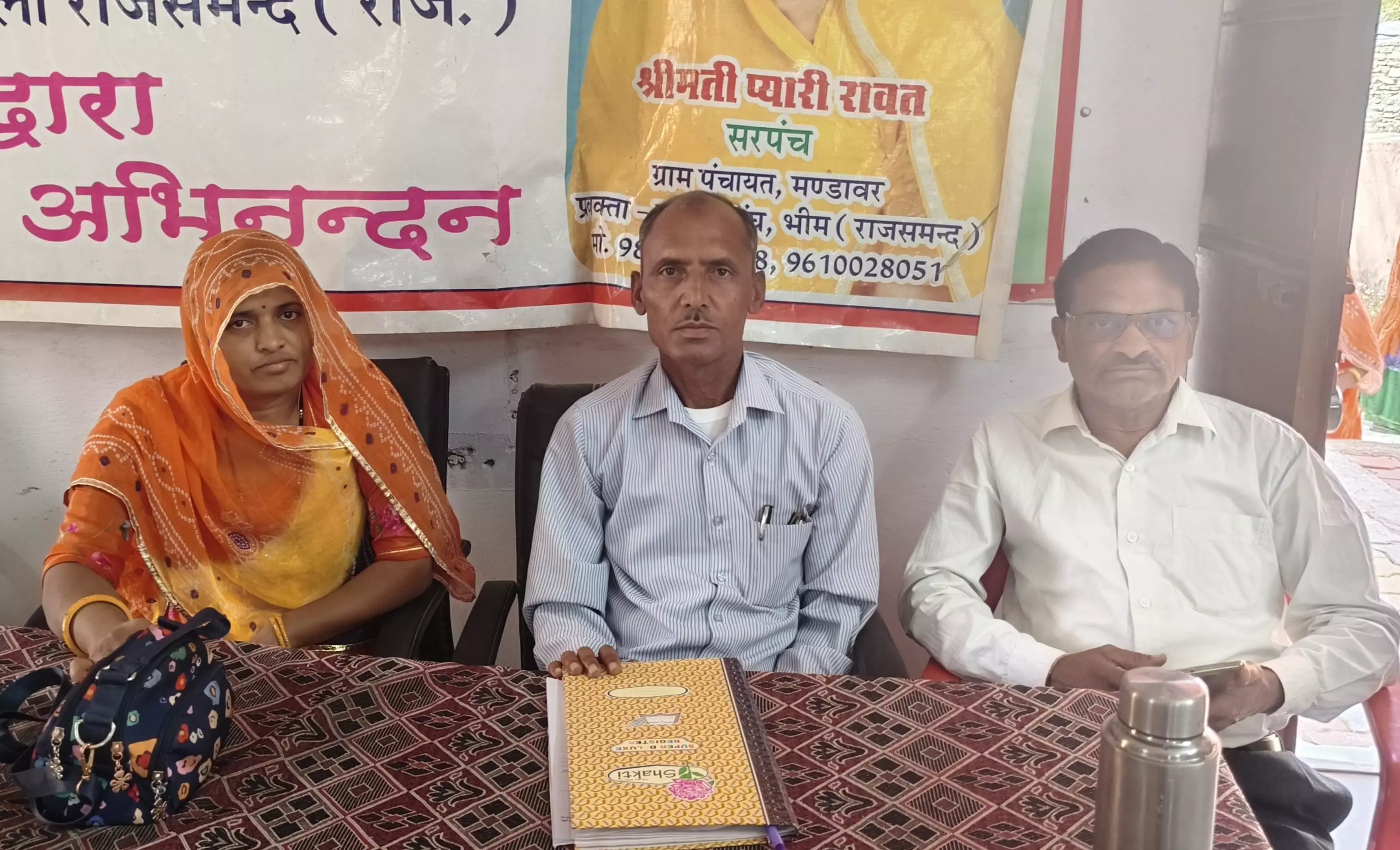 मण्डावर में फार्मर रजिस्ट्री कैंप का आयोजन