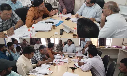 आसींद सब डिवीजन विद्युत विभाग के अधिकारियों की ली बैठक आसींद सब डिवीजन विद्युत विभाग के अधिकारियों की ली बैठक