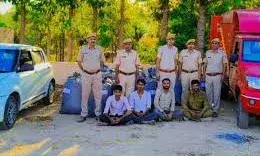 929 किलो डोडा पोस्त जब्त, 4 तस्कर गिरफ्तार