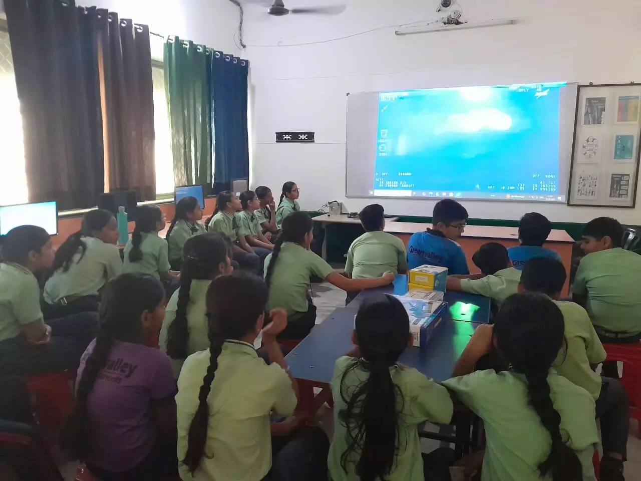 ग्रीनवैली विद्यालय में ORIENTATION CLASSES कार्यशाला का आयोजन