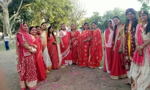 पथिक नगर में फागोत्सव मनाया