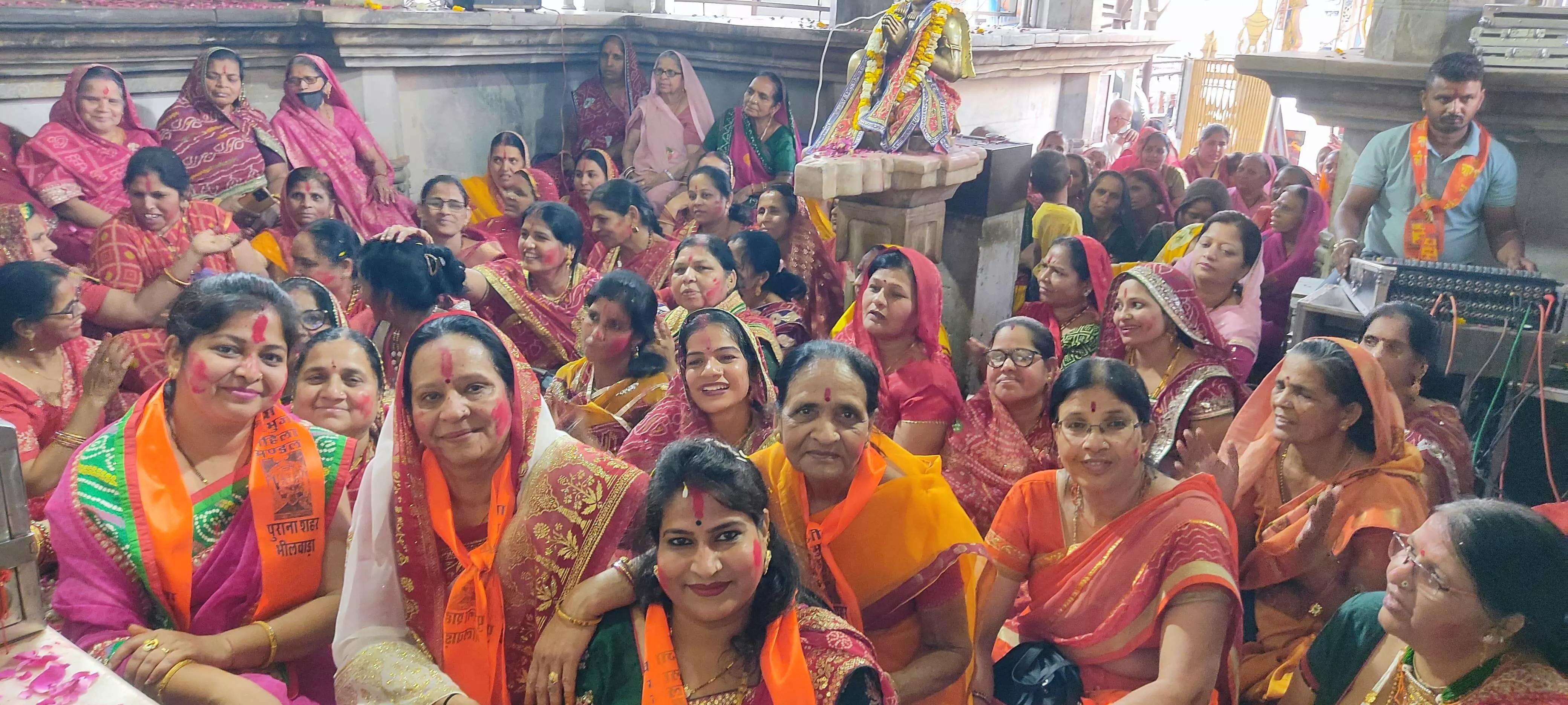 श्री चारभुजा महिला मण्डल ने मनाया संगीतमय फाग उत्सव