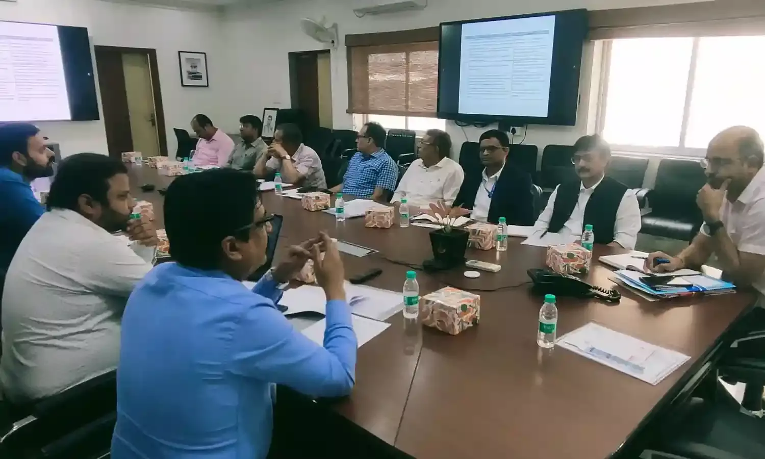 आईसीआईसीआई आरसेटी की समीक्षा बैठक