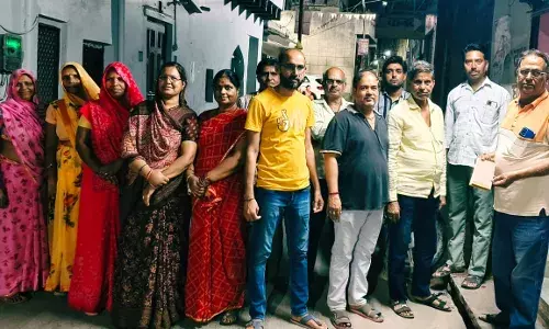 मन्दिर जीर्णोद्धार व नवनिर्माण हेतु धनसंग्रहण अभियान का शुभारम्भ