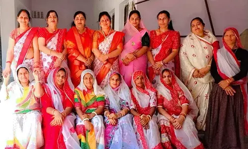 शाहपुरा में महिला मंडल ने मनाया फागोत्सव