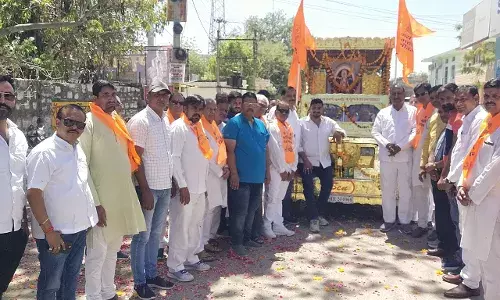 गुर्जर गौड़ ब्राह्मण समाज ने निकाली शोभायात्रा गुर्जर गौड़ ब्राह्मण समाज ने निकाली शोभायात्रा