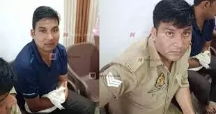 2  पुलिस कांस्टेबल दस हजार रुपए की रिश्वत लेते गिरफ्तार