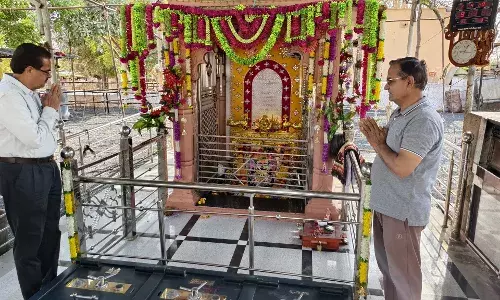 आंजना ने क्षेत्र में खुशहाली और सुख,शांति समृद्धि की प्रार्थना की