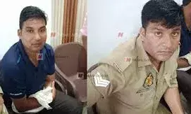 2  पुलिस कांस्टेबल दस हजार रुपए की रिश्वत लेते गिरफ्तार