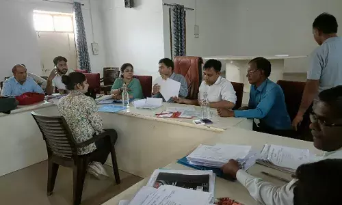 5 वर्षों में भर्ती हुए कर्मचारियों के दस्तावेजों की भीलवाड़ा से पहुंची टीम ने किया सत्यापन