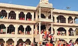 धनोप माता मेले में दर्शन करने आई महिला का मंगलसूत्र   चोरी