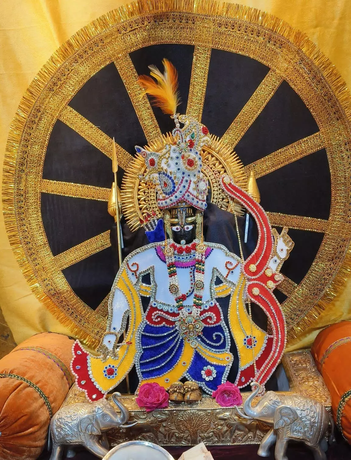 जय श्री कोटड़ी श्याम दरबार आज मंगला श्रृंगार आरती के दर्शन दिनांक     06-04-2025*