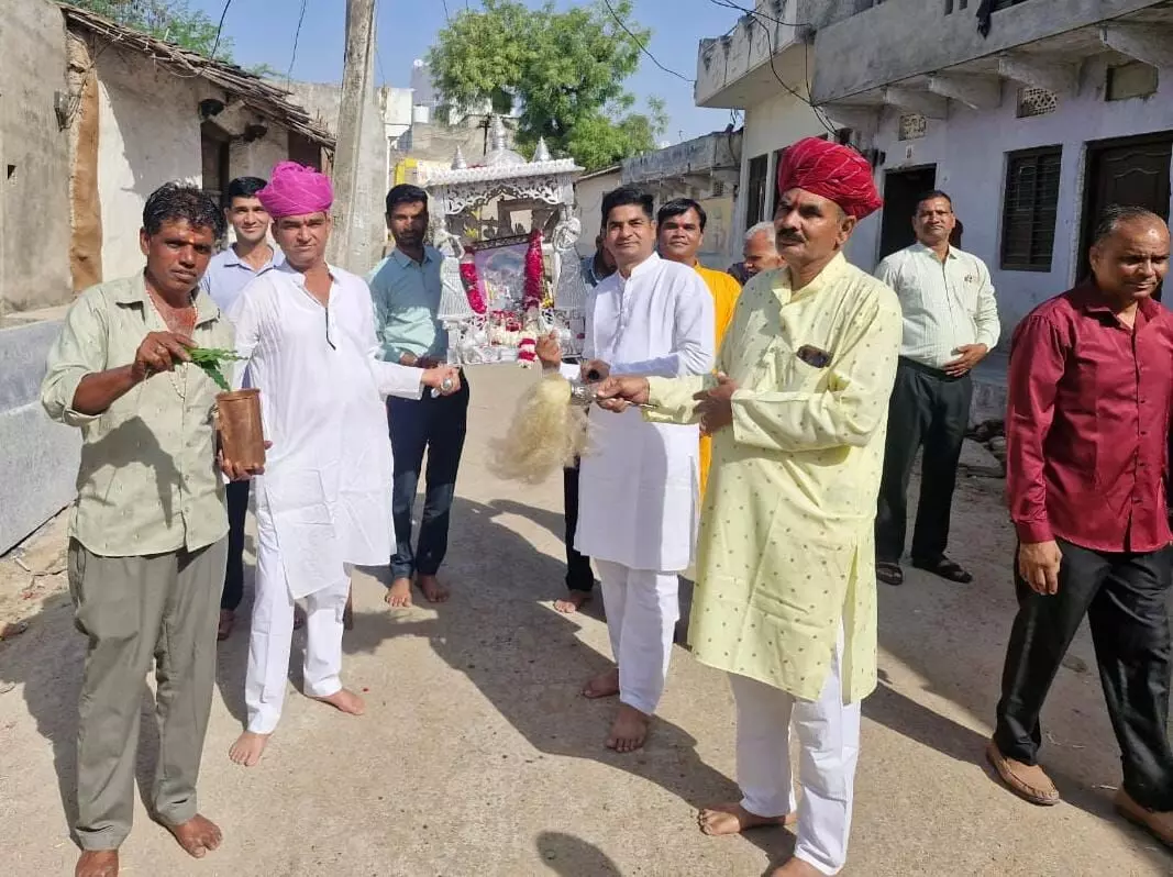 चावंडिया श्याम ने तुलसी संग लिए फेरे
