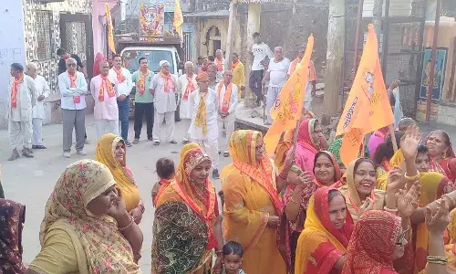 बडलियास में रामनवमी पर निकाली श्री रामजी की शोभा यात्रा बडलियास में रामनवमी पर निकाली श्री रामजी की शोभा यात्रा