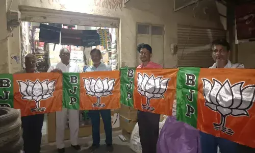 बड़लियास में भारतीय जनता पार्टी का 46 वां स्थापना दिवस धूमधाम से मनाया