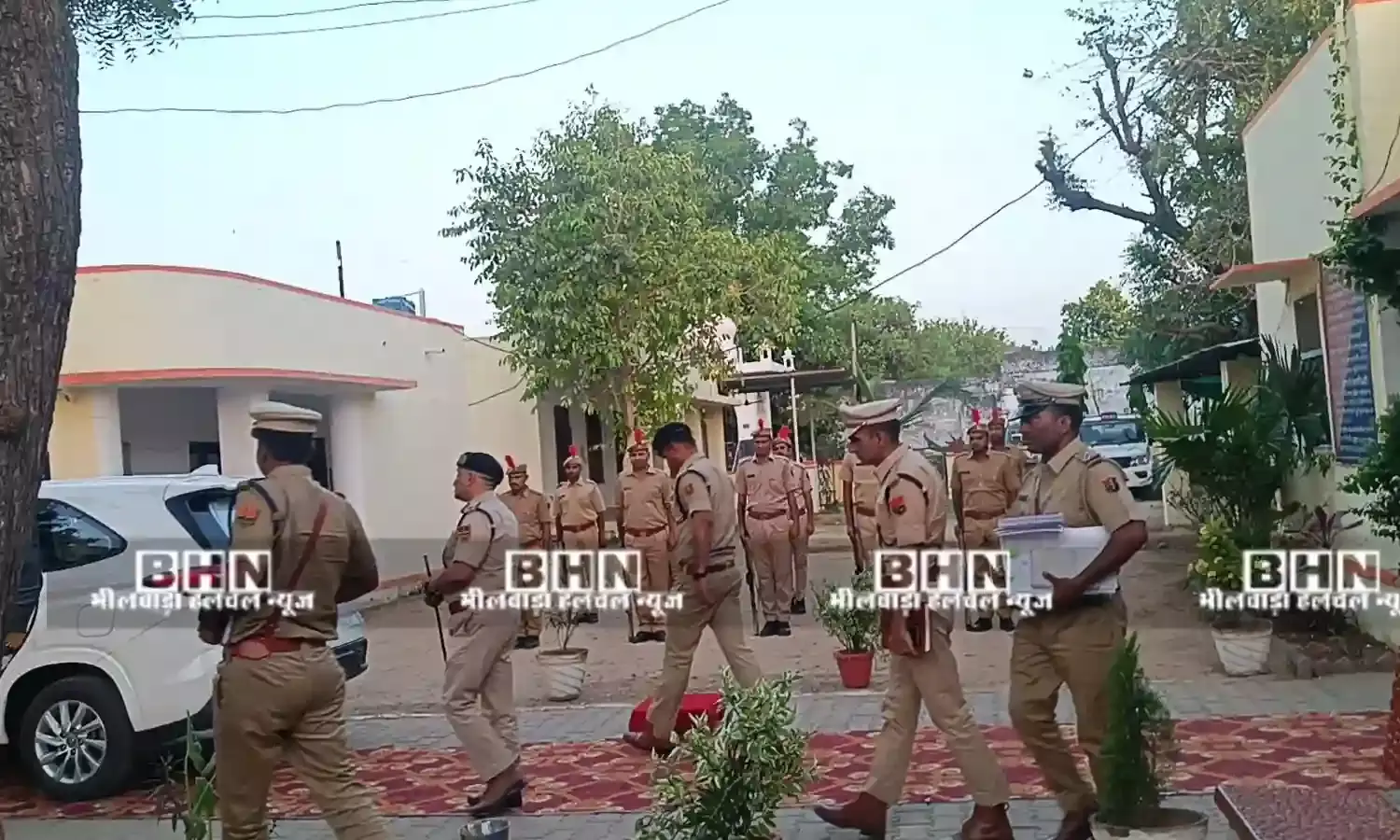 आईजी, रेंज अजमेर ने किया बनेड़ा थाने का निरीक्षण