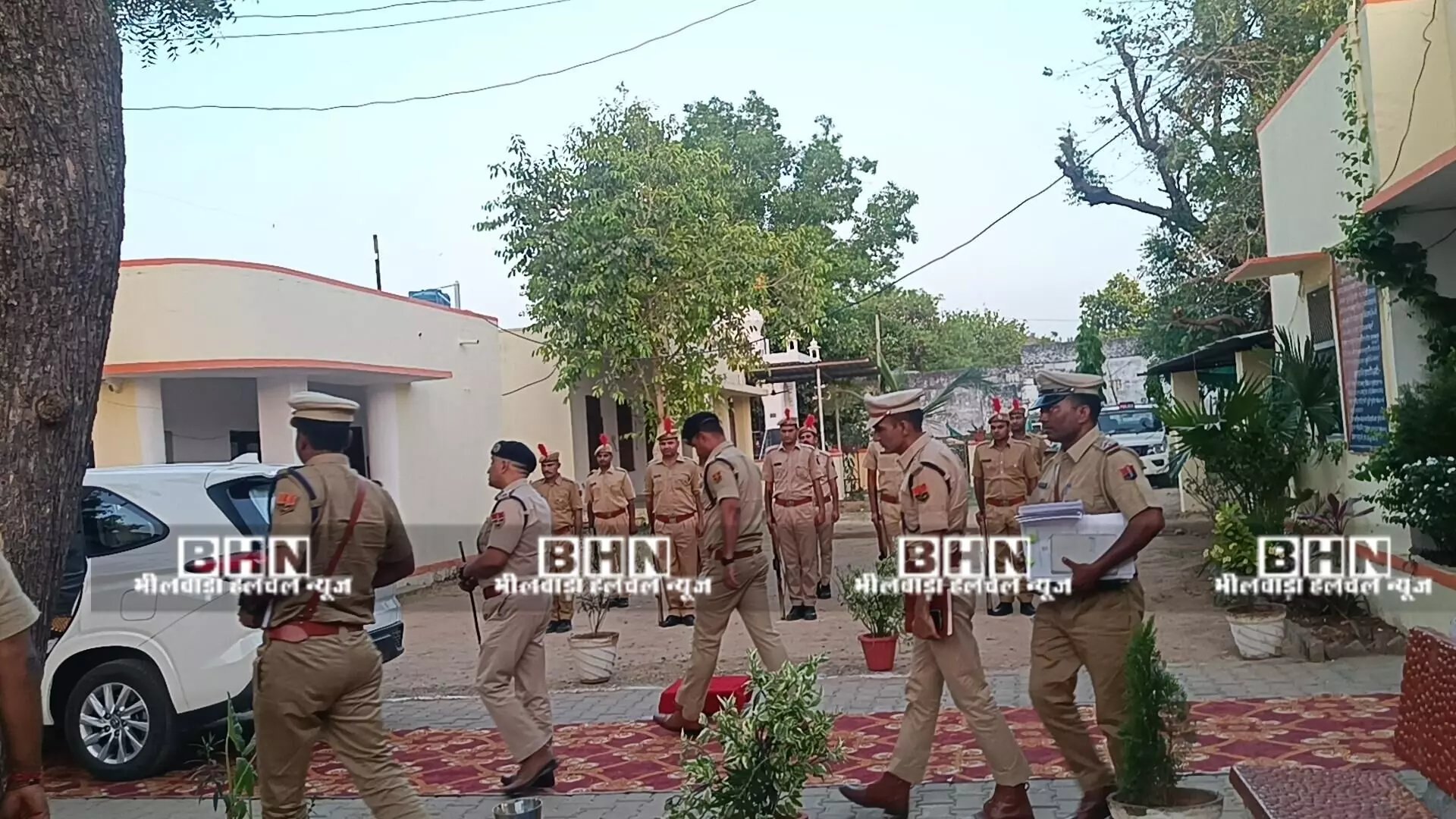 आईजी, रेंज अजमेर ने किया बनेड़ा थाने का निरीक्षण आईजी, रेंज अजमेर ने किया बनेड़ा थाने का निरीक्षण