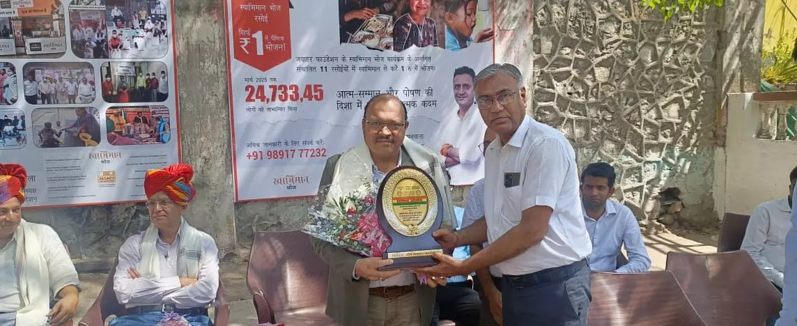 स्वाभिमान भोज कार्यक्रम जरूरतमंद लोगों के लिए सच्ची सेवा-- गांधी
