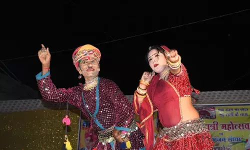 भजन संध्या आयोजित , विधायक मीना ने विभिन्न कार्यों की घोषणा की