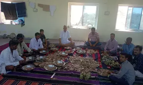 शक्तिपीठ धनोप माता मंदिर दानपात्र से 21.34  लाख की राशि निकली