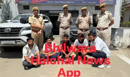 आईपीएल मैच पर ऑन लाइन सट्टा लगाते 5 गिरफ्तार, दो कारें, मोबाइल, लैपटॉप व 78 हजार रुपये बरामद