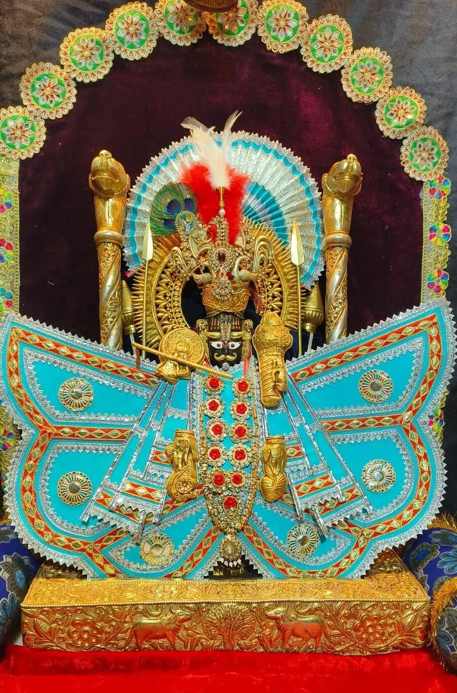 जय श्री कोटड़ी श्याम दरबार आज मंगला श्रृंगार आरती के दर्शन दिनांक     09-04-2025*