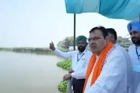 ​मुख्यमंत्री भजनलाल शर्मा ने किया इंदिरा गांधी फीडर का निरीक्षण