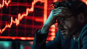 सेंसेक्स 380 अंक गिरा, निफ्टी 22400 के नीचे बंद