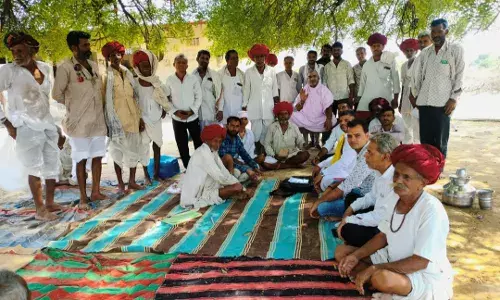 पंच कुंडात्मक रुद्र महायज्ञ के लिए भूमि पूजन व ध्वज स्थापना 16   को