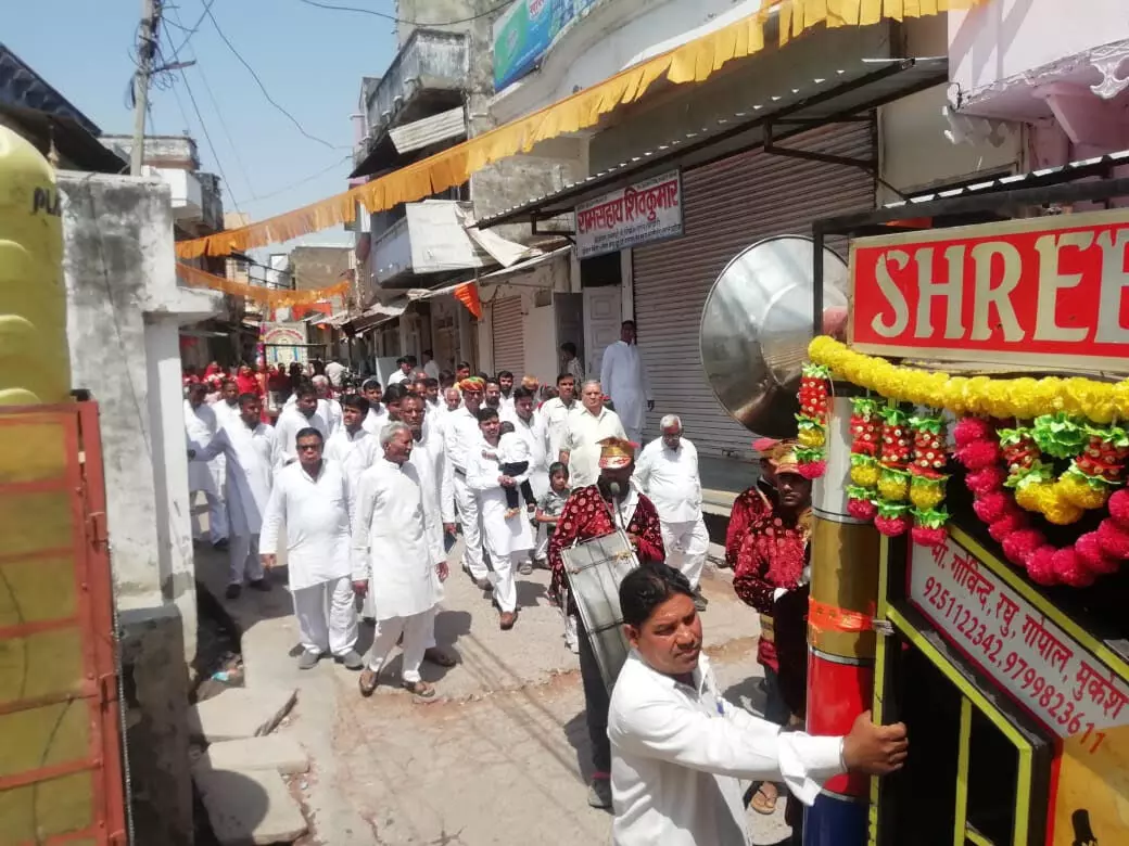 भगवान महावीर स्वामी की जयंती हर्षोल्लास के साथ बनाई गई भगवान महावीर स्वामी की जयंती हर्षोल्लास के साथ बनाई गई