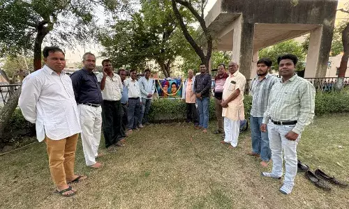 ज्योतिबा महात्मा फुले की 198 वी जयंती मनाई