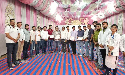 100 से अधिक रक्तदाताओं ने किया रक्तदान