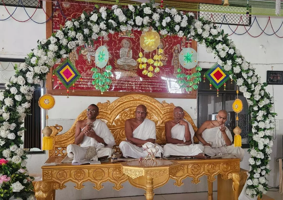 सम्यक तप भवसागर से पार उतरने के लिए नौका के समान है : आचार्य पद्मभूषणरत्न सुरिश्वर महाराज सम्यक तप भवसागर से पार उतरने के लिए नौका के समान है : आचार्य पद्मभूषणरत्न सुरिश्वर महाराज
