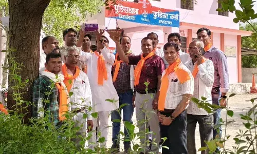 सामाजिक सरोकार: मूक प्राणियों के लिए शिक्षक संघ फुलिया कलां ने परिंडा बांधो अभियान का किया आगाज