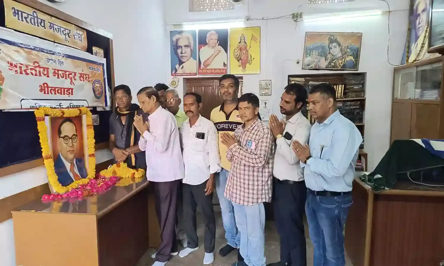 भामस ने मनाई अम्बेडकर जयंति