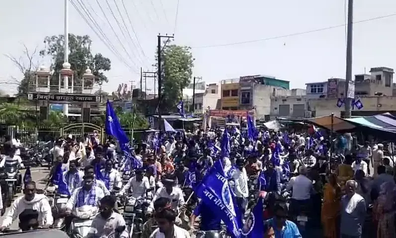 संविधान निर्माता बाबासाहेब भीमराव अंबेडकर जन्मदिवस संकल्प दिवस के रूप में मनाया संविधान निर्माता बाबासाहेब भीमराव अंबेडकर जन्मदिवस संकल्प दिवस के रूप में मनाया