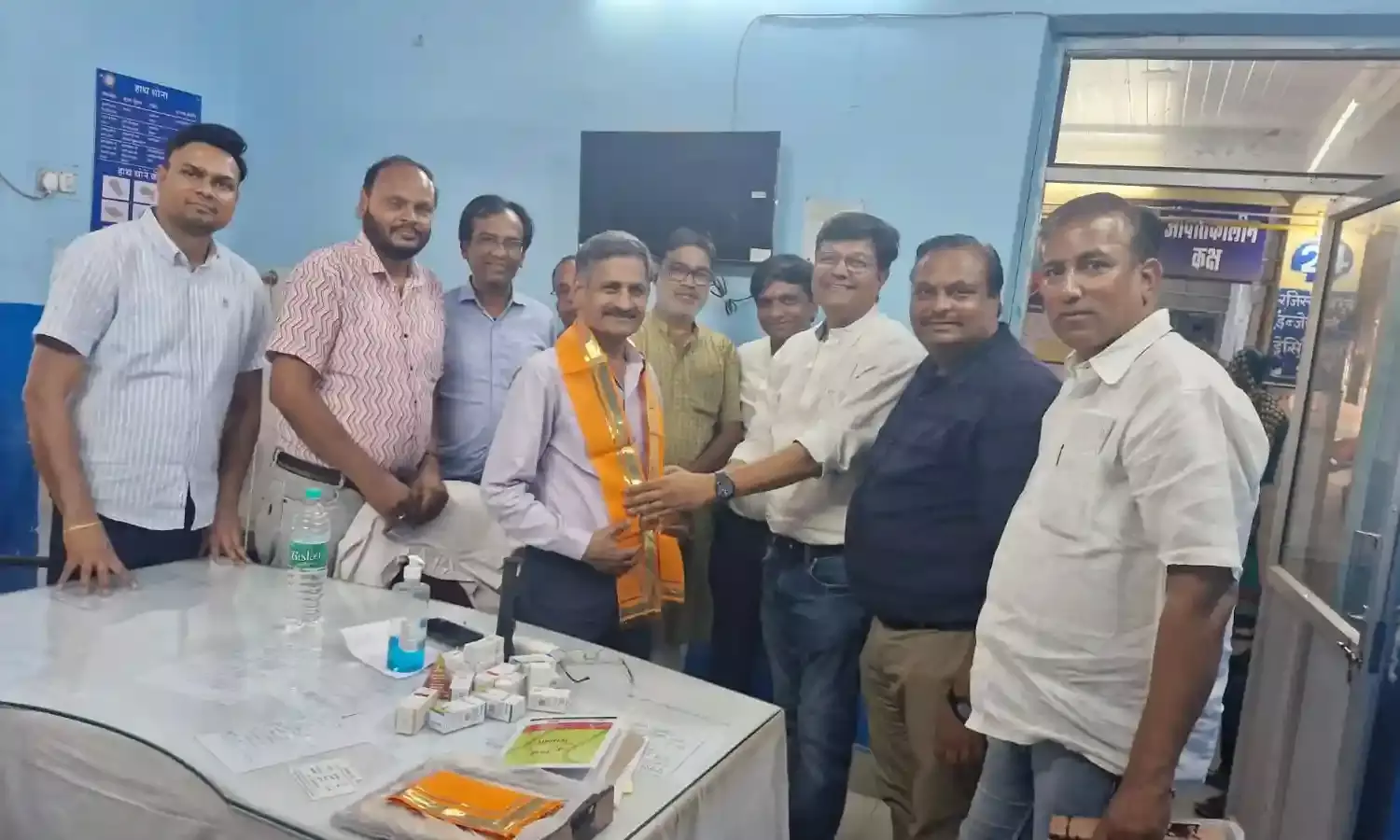 गंगापुर मित्र परिषद द्वारा निशुल्क नेत्र परीक्षण शिविर189 लोगो ने कराई जांच गंगापुर मित्र परिषद द्वारा निशुल्क नेत्र परीक्षण शिविर189 लोगो ने कराई जांच