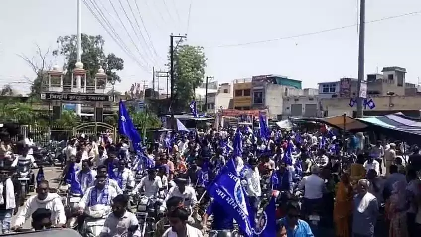 संविधान निर्माता बाबासाहेब भीमराव अंबेडकर जन्मदिवस संकल्प दिवस के रूप में मनाया संविधान निर्माता बाबासाहेब भीमराव अंबेडकर जन्मदिवस संकल्प दिवस के रूप में मनाया