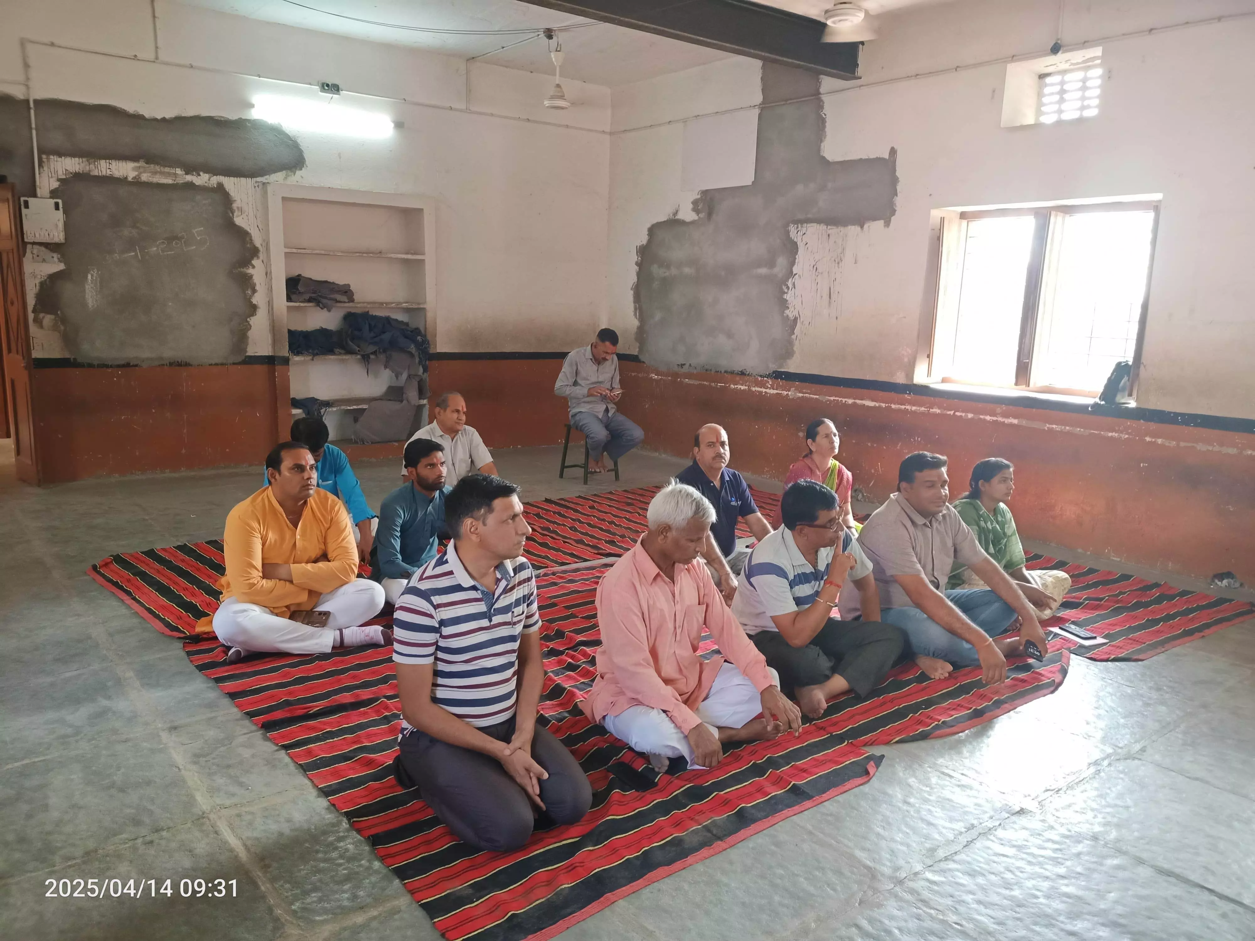 बाबा साहेब अंबेडकर की जयंती  मनाई